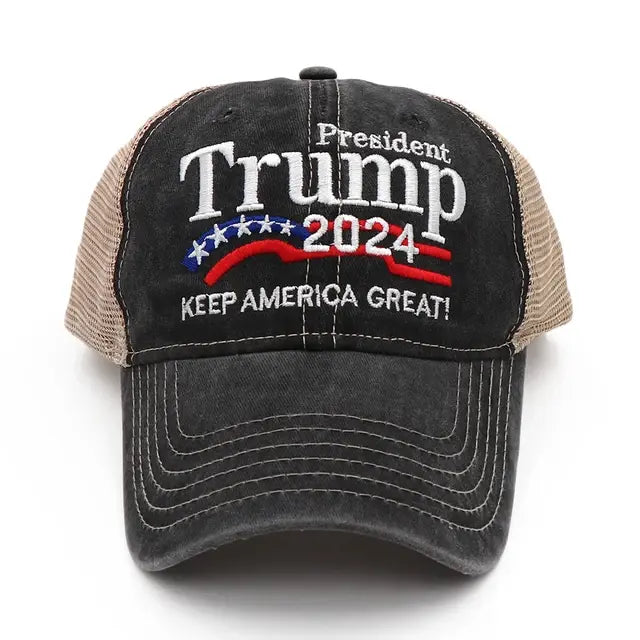 Trump 2024 Flag Cap