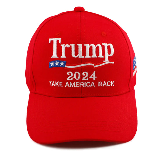 Trump 45-47 MAGA Embroidered Adjustable Baseball Cap