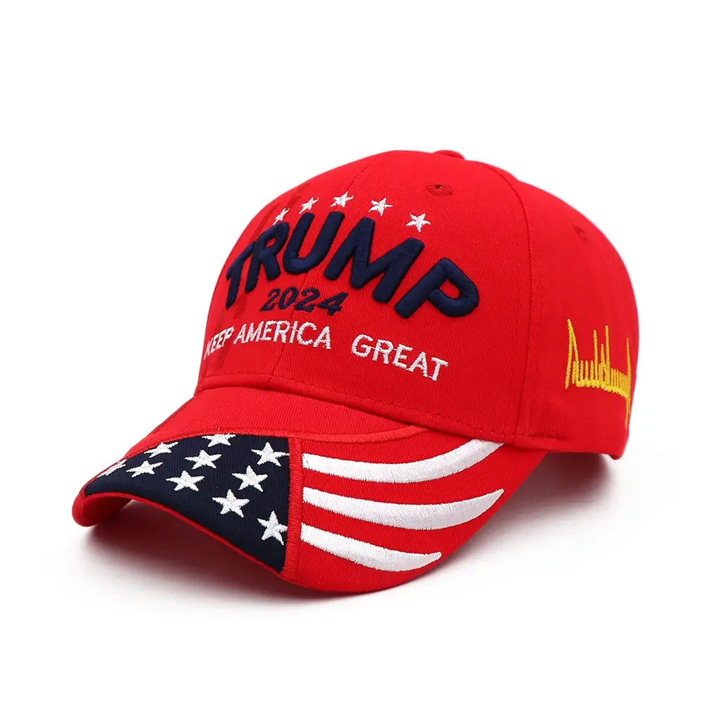 Trump 2024 Flag Cap