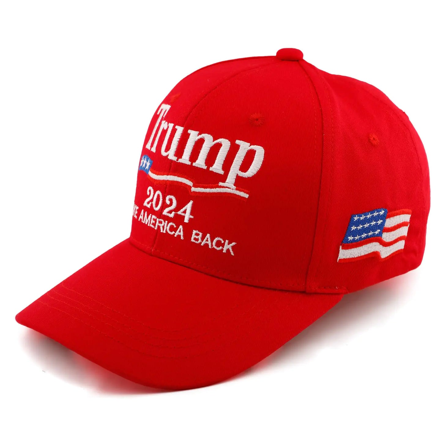 Trump 45-47 MAGA Embroidered Adjustable Baseball Cap