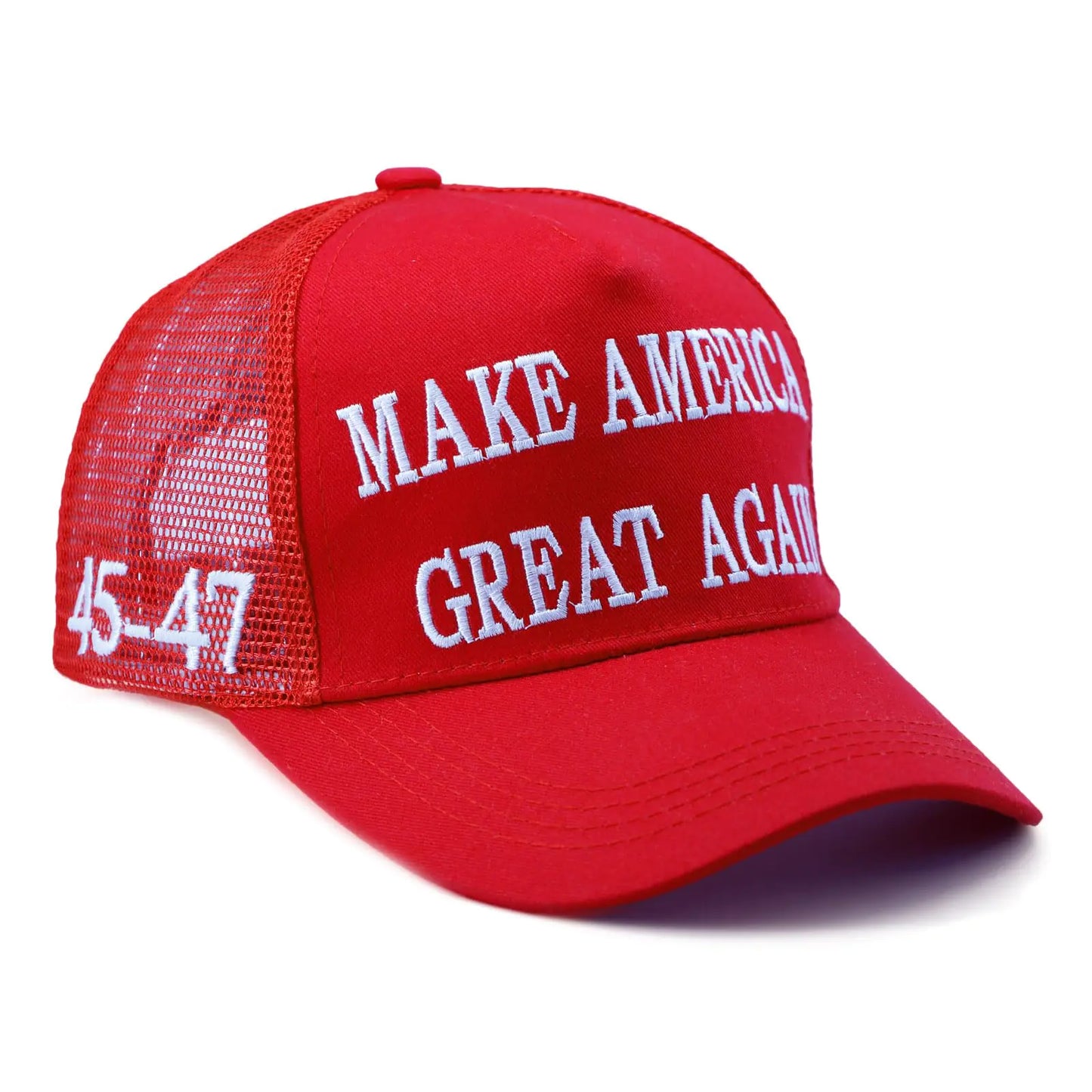 Trump 45-47 MAGA Embroidered Adjustable Baseball Cap