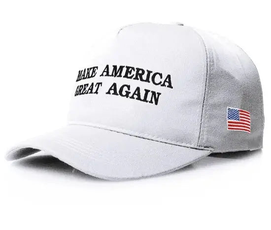 White MAGA Hat