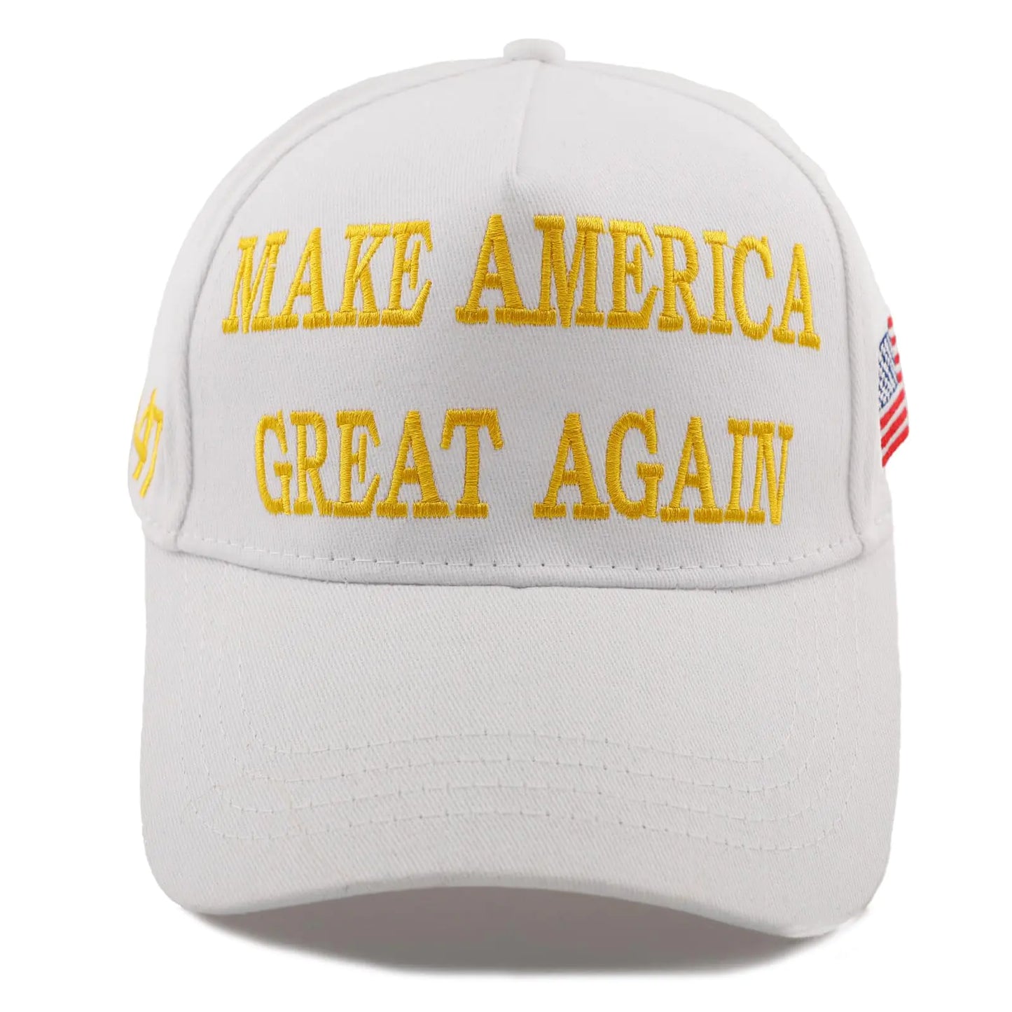 Trump 45-47 MAGA Embroidered Adjustable Baseball Cap